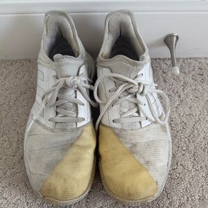 Adidas Women's White Tennis Court Shoes